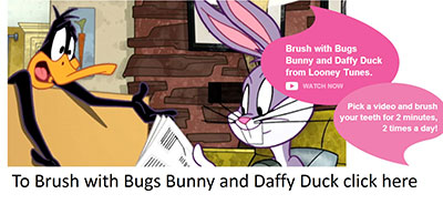 Brush with Bugs Bunny